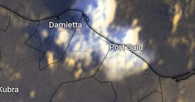 الأقمار الصناعية ترصد سحب رعدية ممطرة بالشواطئ المصرية